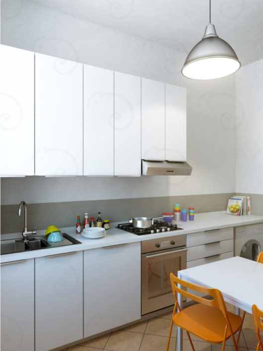 KITCHEN-Vista-3-529x705 Apartment for short rent - Trieste %SmartRelooking